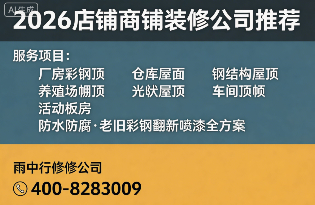 彩钢瓦翻新喷漆