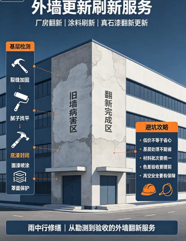 本地彩钢瓦除锈喷漆，包工包料一站式服务