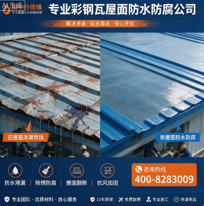 新老彩钢瓦翻新区别，别再用老方法返工