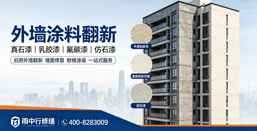 小区外墙维保交给第三方，物业能省多少心？